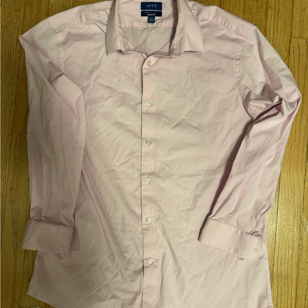 Apt. 9 Light Pink Dress Shirt